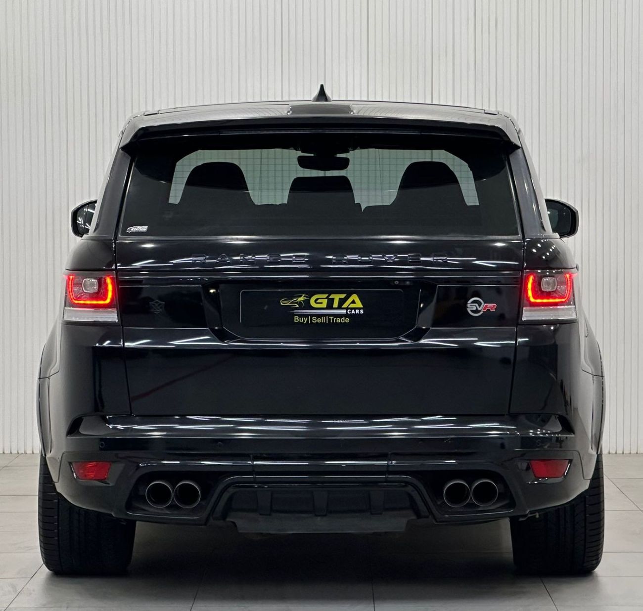 Land Rover Range Rover Sport 2017 Range Rover Sport SVR, One Year Warranty, Service History, GCC