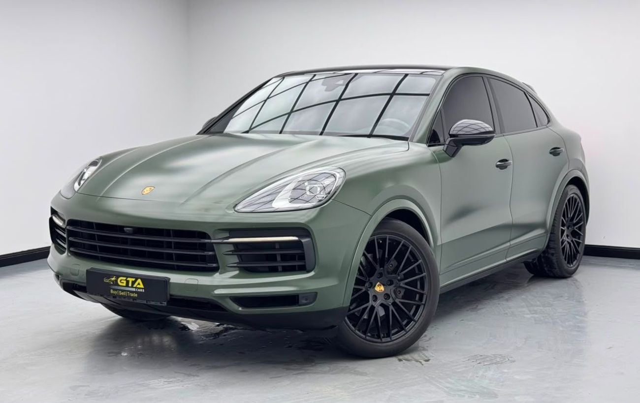 Porsche Cayenne STD 2021 Porsche Cayenne Coupe, Porsche Service History, 1 Year Warranty, Excellent Condition, GCC