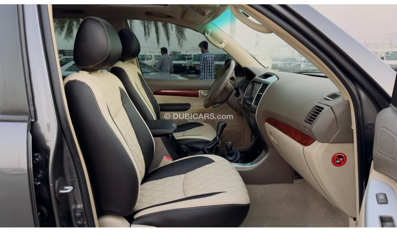 Toyota Prado 2007 | PETROL 3.7L | PREMIUM TWO TONE LEATHER SEATS | LCD DISPLAY PANEL | GOOD CONDITION