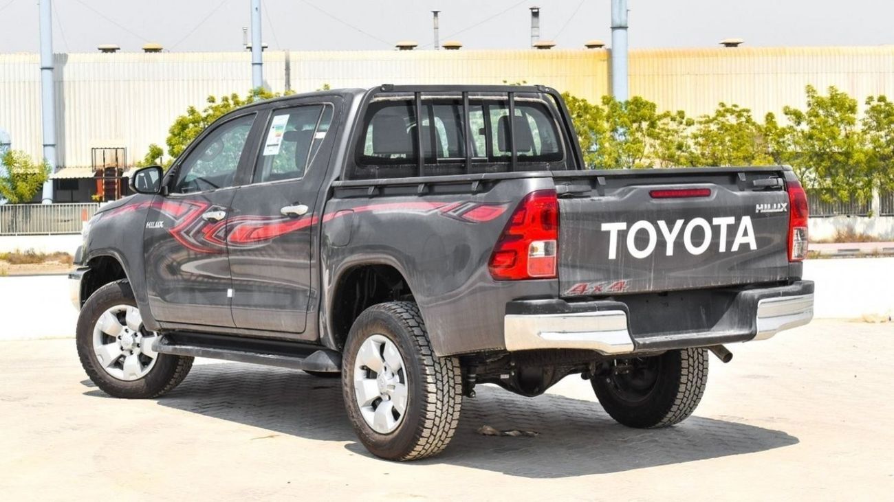 Toyota Hilux 2023 Toyota Hilux 4x4 DC 2.4 D MT - Grey inside Black | Export Only