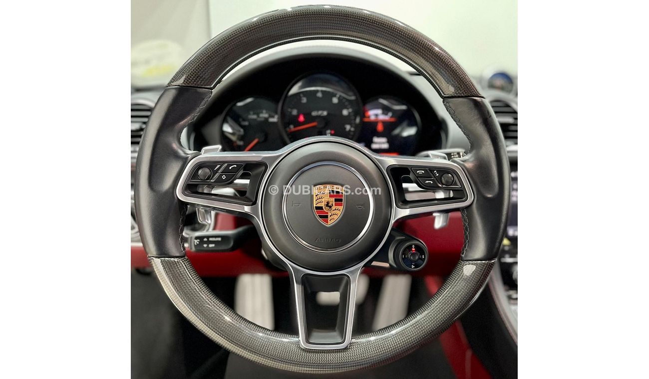 Porsche 718 Cayman 2019 Porsche 718 Cayman GTS, Porsche Warranty-Service Contract-Service History, GCC