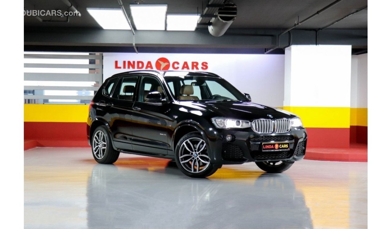 BMW X3 xDrive 28i xDrive 28i xDrive 28i BMW X3 M-Kit X-Drive 28i 2016 GCC under Warranty with Flexible Down