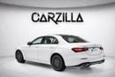 Mercedes-Benz E 350 AED 2,252 P.M l 0% Downpayment l E350 AMG l Excellent Condition