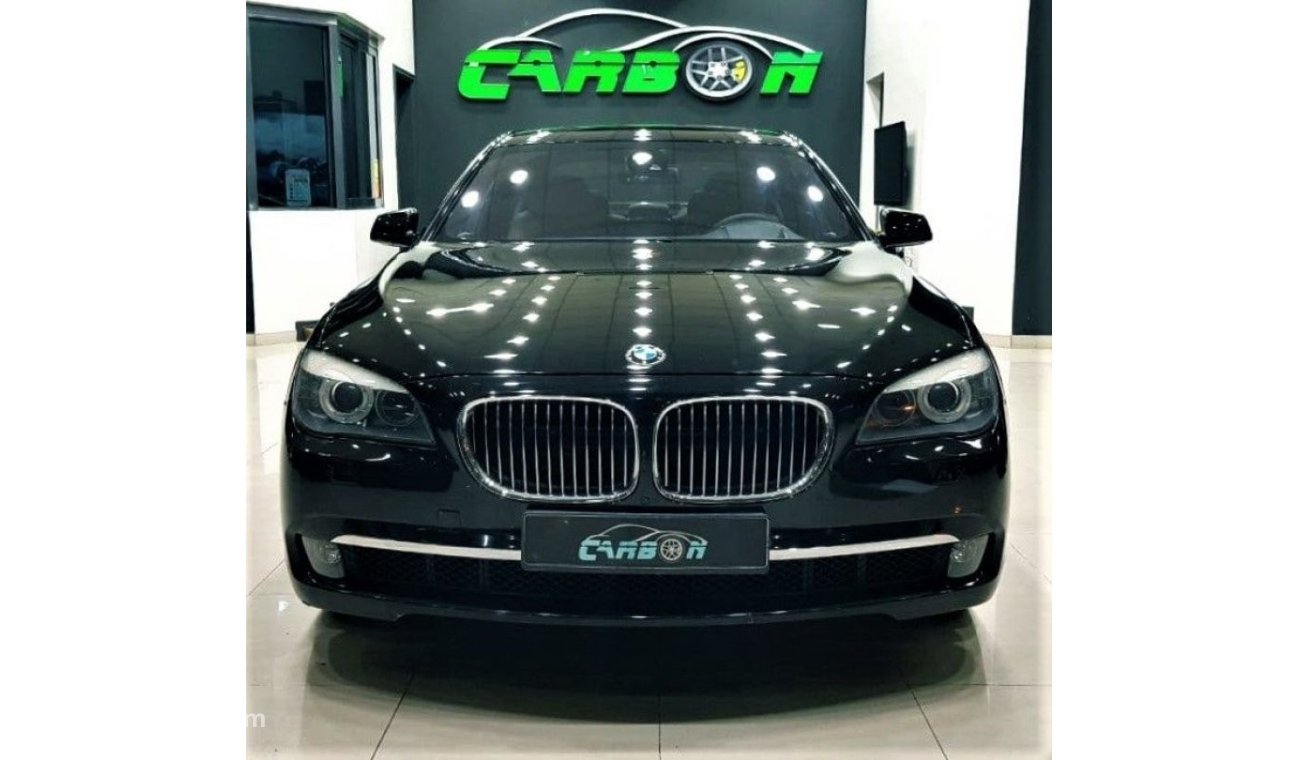 بي أم دبليو 750 BMW 750LI 2012 MODEL GCC CAR IN BEAUTIFUL CONDITION FOR 53K AED WITH FULL INSURANCE,WARRANTY,REG.