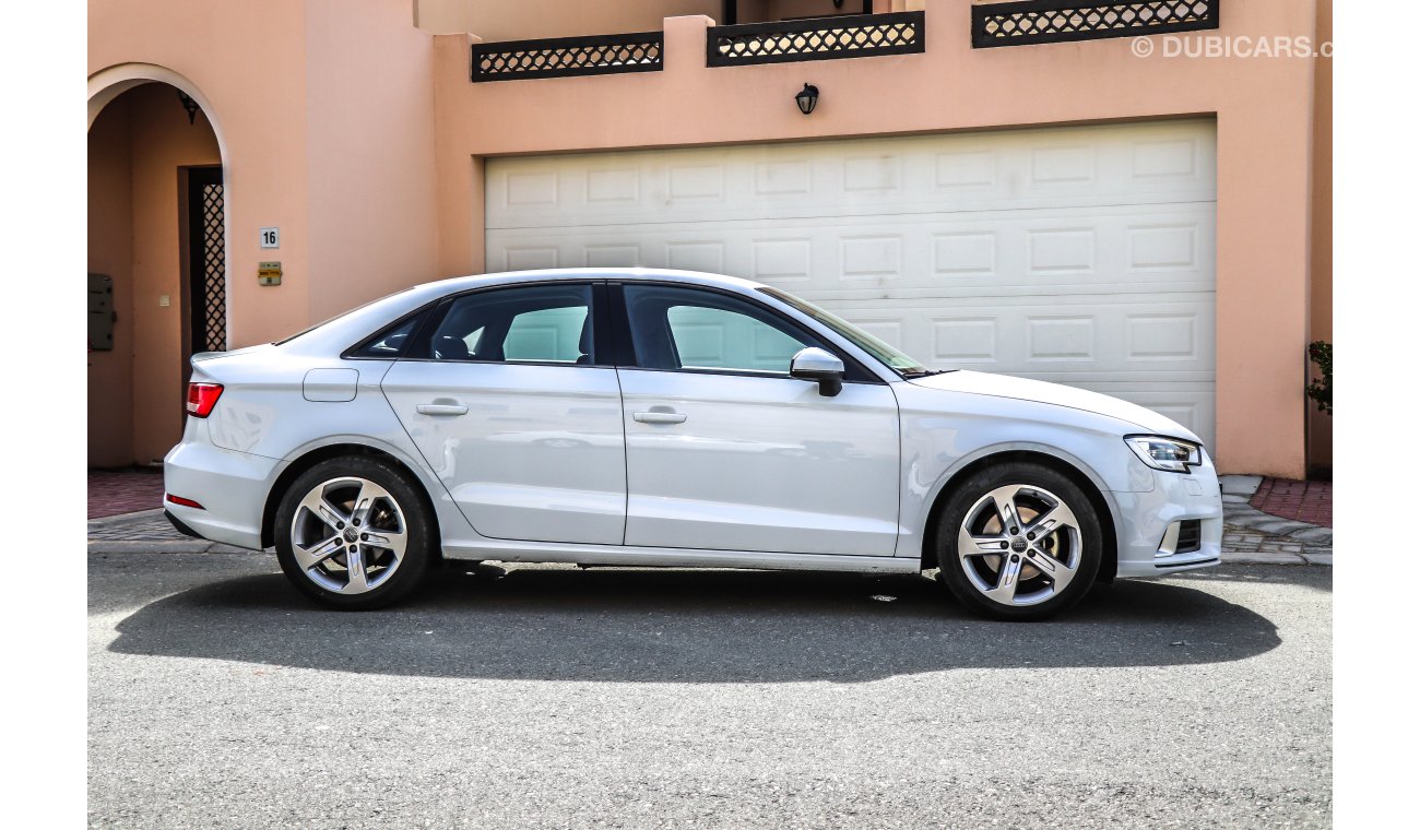 Audi A3 30 TFSI 2017 (AVAIL RAMADAN OFFER) GCC under Warranty with Zero Down-Payment.