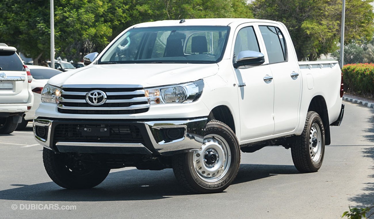 Toyota Hilux 2.4 T-DSL M/T ,CHROME PUMPER  6 SEATS , FOR EXPORT