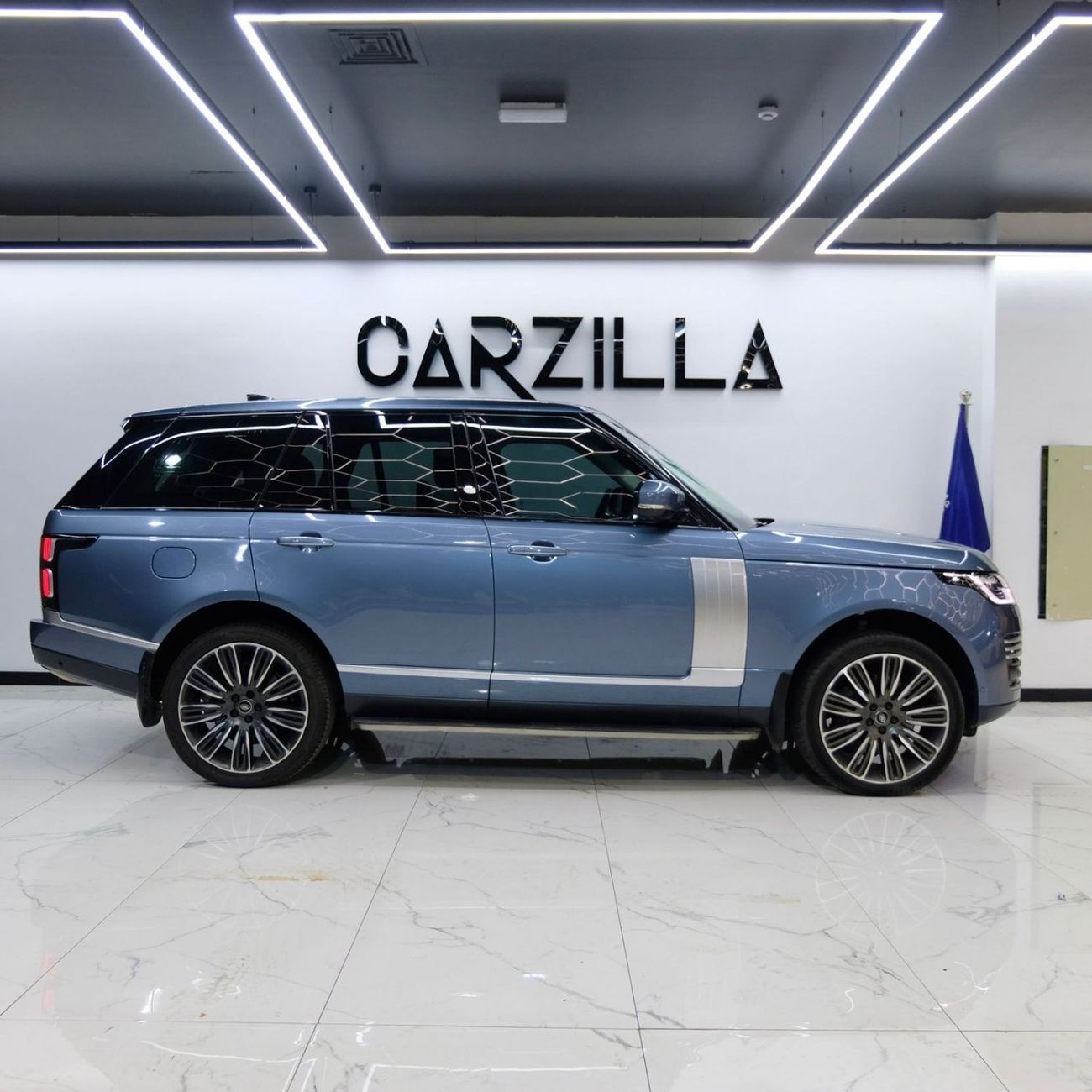 Land Rover Range Rover Autobiography 5.0L (510 HP) Range Rover Autobiography 2019 – Blue | European Specs | Luxury SUV