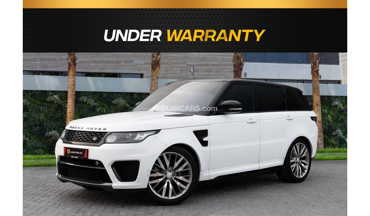 Land Rover Range Rover Sport SVR | 4,994 P.M  | 0% Downpayment | Excellent Condition!