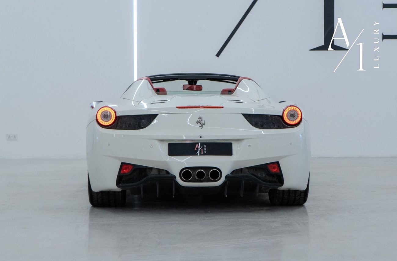 Ferrari 458 Spider 2014 Ferrari 458 Spider, Excellent Condition, Carbon  Fibre Package, Fully Loaded, GCC Spec