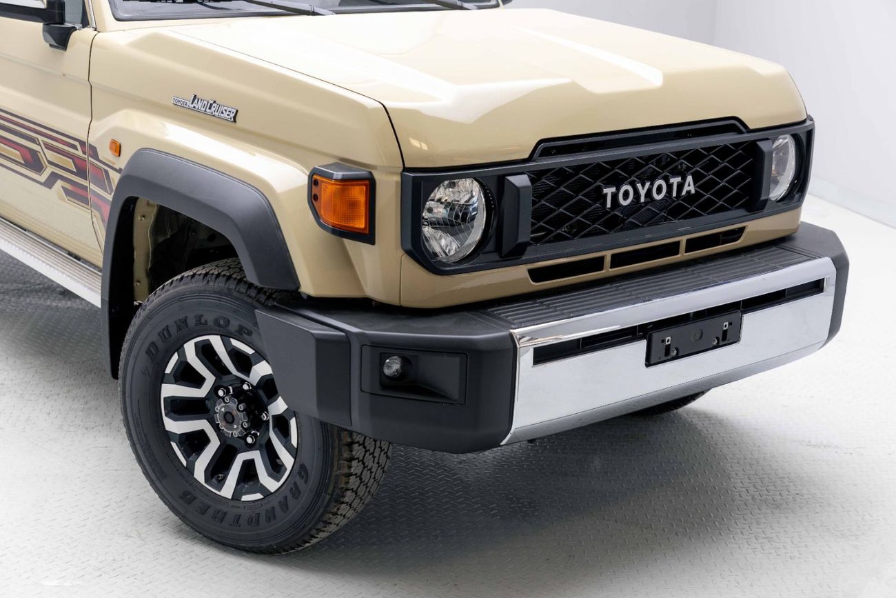 Toyota Land Cruiser 70 Hardtop 2.8L - Manual - Beige Inside Bluish Grey | Export Only