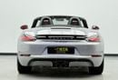 بورش بوكستر 718 Std 2.0L A/T 2025 Porsche 718 Boxster, 2027 Porsche Warranty, Very Low Km, Excellent Condition, GCC