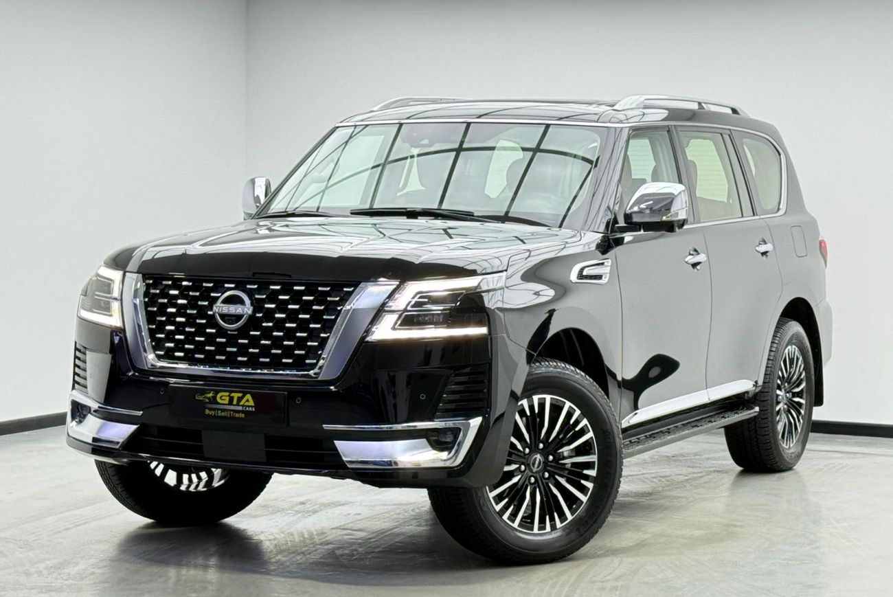 نيسان باترول SE Titanium 4.0L 2024 Nissan Patrol SE Platinum, 2029 Nissan Warranty, 2028 Nissan Service Pack, 8 S