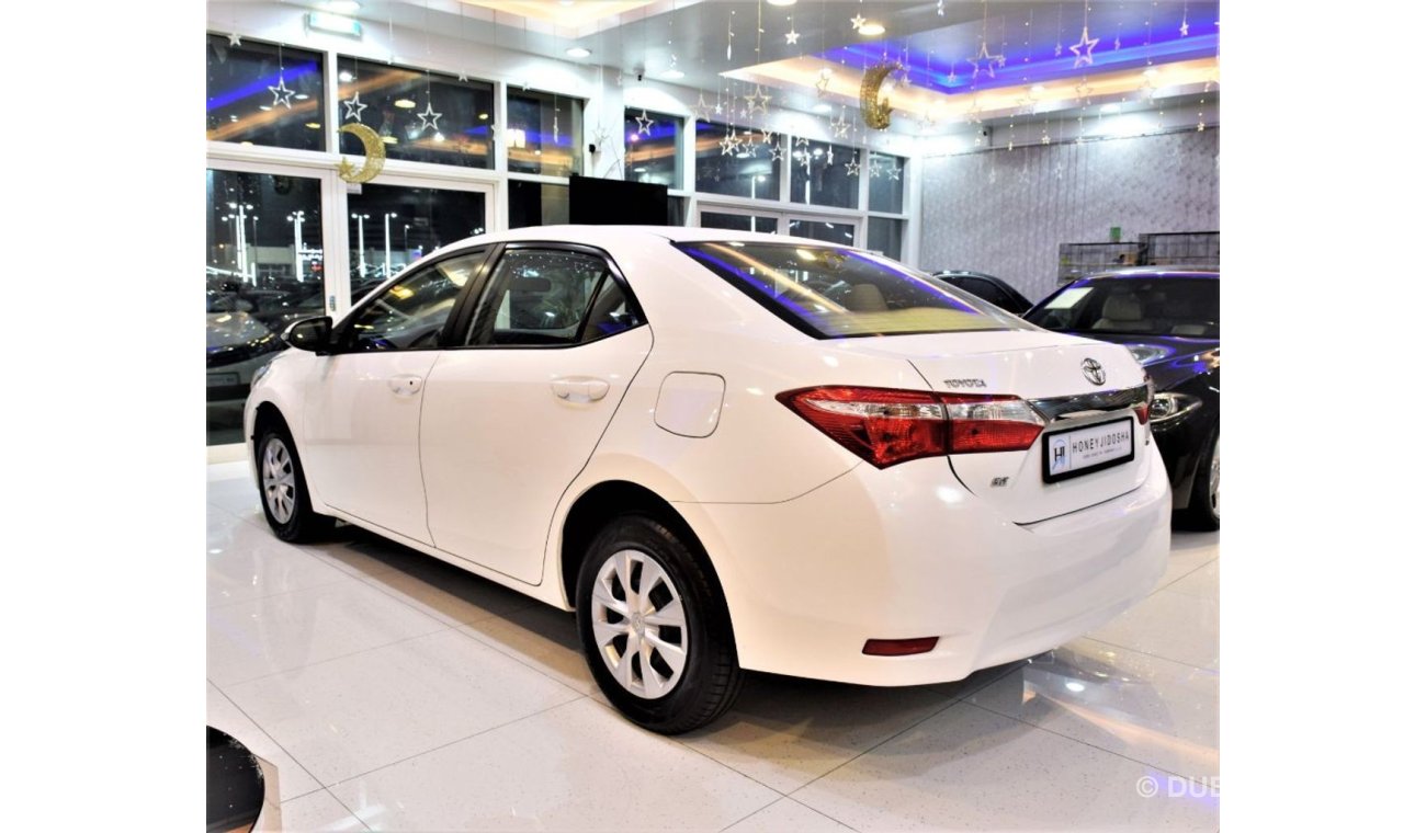 تويوتا كورولا AMAZING Toyota Corolla 2016 Model!! in White Color! GCC Specs