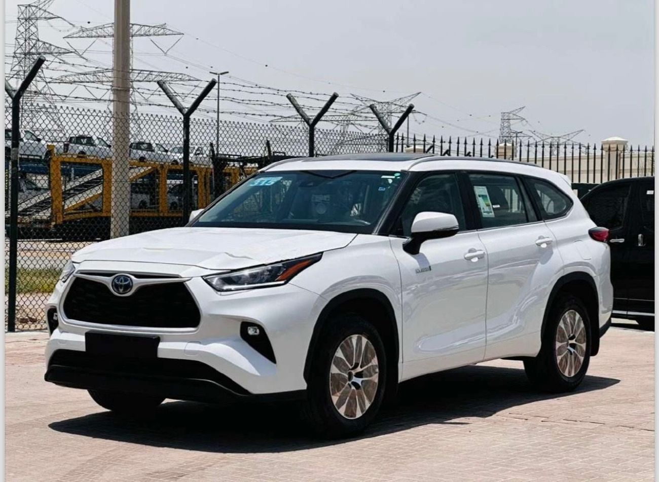 تويوتا هايلاندر TOYOTA HIGHLANDER GLE 2.5 L WHITE