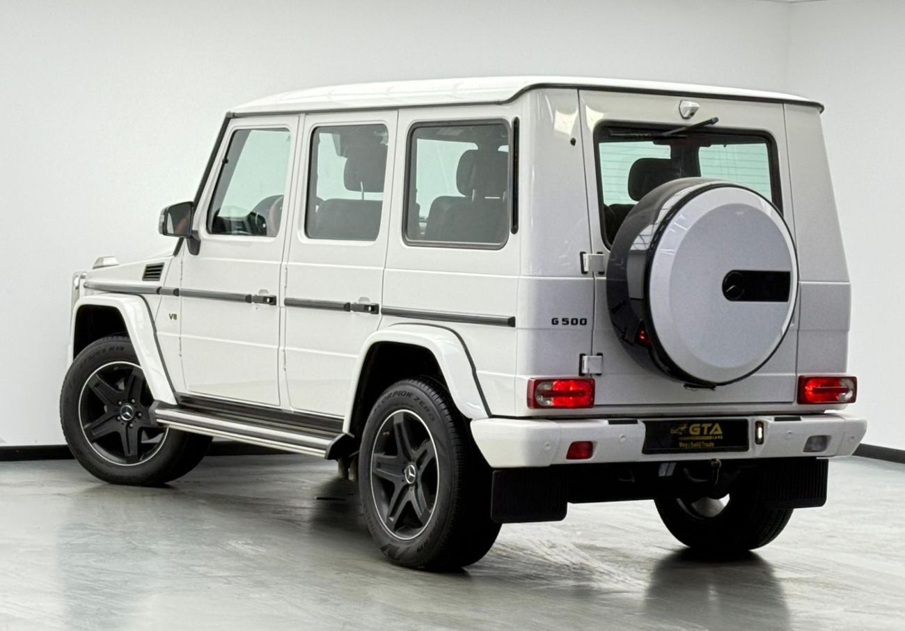 مرسيدس بنز G 500 Std 4.0L (416 HP) 2018 Mercedes Benz G500 AMG Designo Manufaktur Edition, Warranty, Excellent Condit