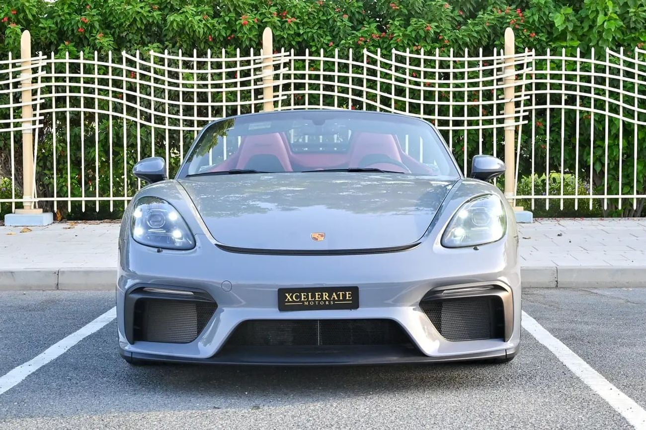 Porsche 718 Spyder 718 Spyder Manual | Grey | 4.0L Flat-6 | 414 HP | 3,267 KM