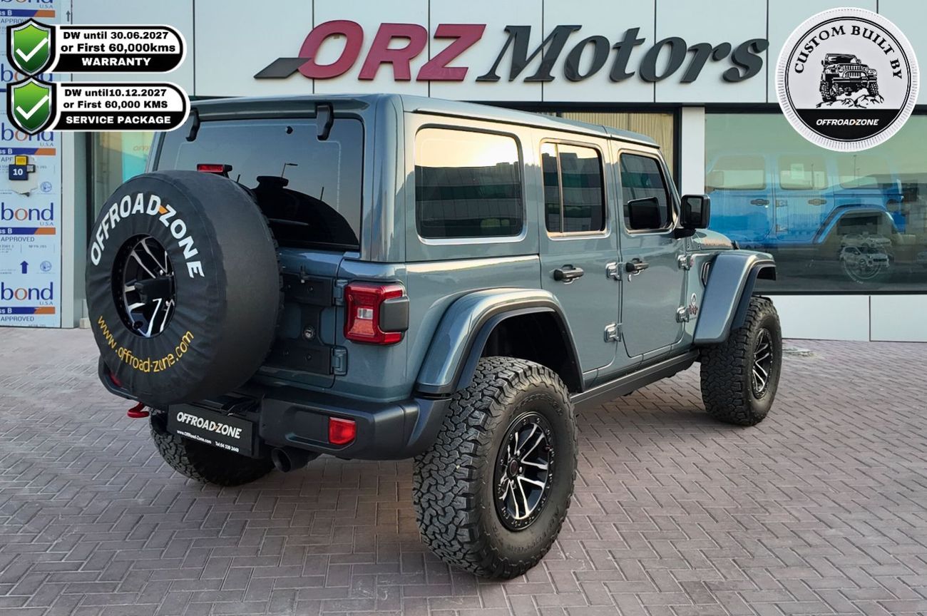Jeep Wrangler Unlimited Rubicon 3.6L / 3 Years Dealer Warranty and 3 Years Dealer Service Package