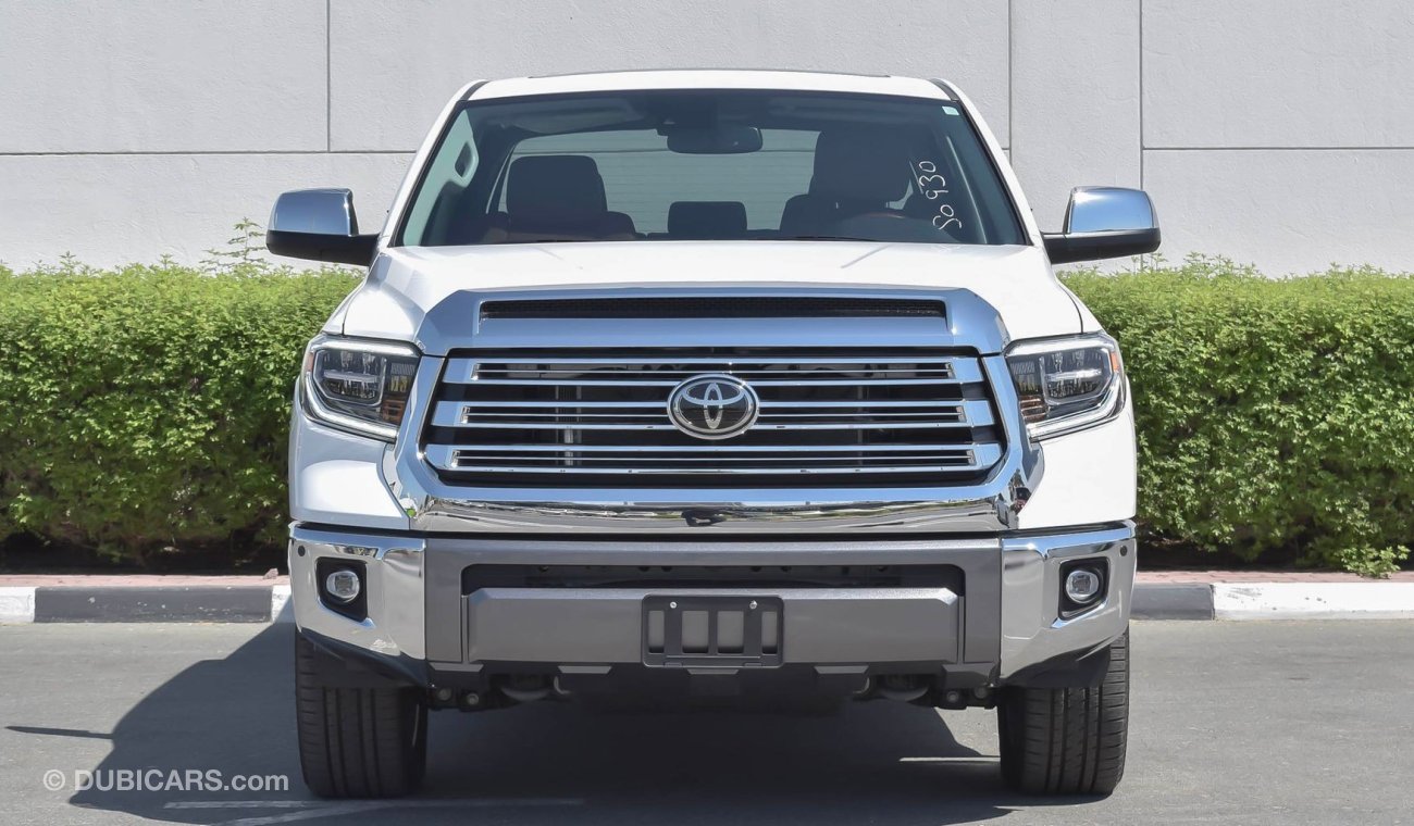 Toyota Tundra 4x4 1794 Edition (Export). Local Registration + 10%