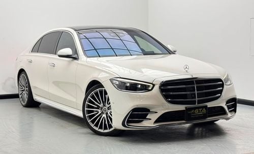 مرسيدس بنز S 500 4MATIC L 2021 Mercedes S500 4Matic, 1 Year Warranty, Service History, Clean Title, Excellent Conditi