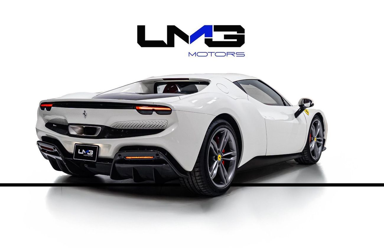 Ferrari 296 GTB 296 GTB | FRONTLIFT | TWO TONE INTERIOR | ENGINE COVERS IN CARBON FIBRE | MATTE GREY WHEELS