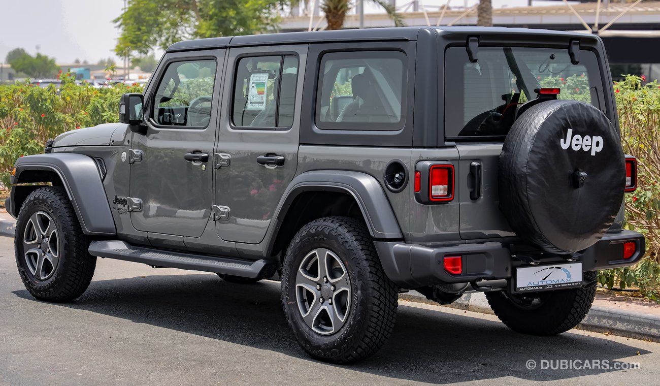 Jeep Wrangler Unlimited Sport Plus V6 3.6L , GCC , 2021 , 0Km , W/3 Yrs or 60K Km WNTY @Official Dealer