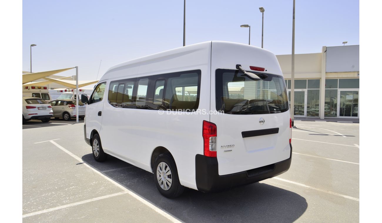 نيسان أورفان HIROOF 15 SEATER PASSENGER VAN GCC SPECS