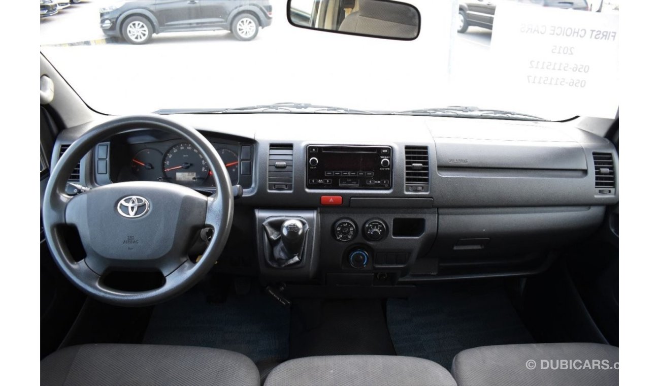 Used TOYOTA HIACE 2015 (6 SEATER)(HALF PASSENGER & HALF CARGO) 2015 for