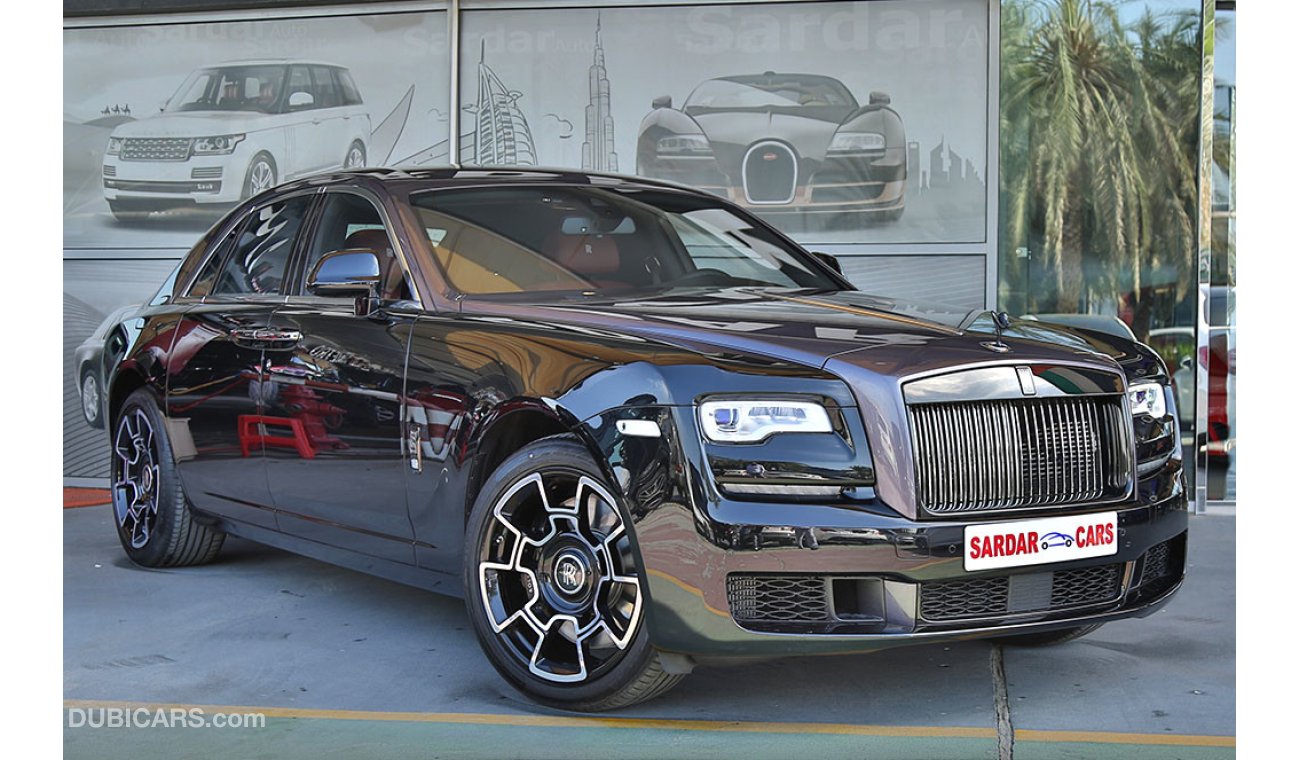 Rolls-Royce Ghost Black Badge 2018 (FOR EXPORT)