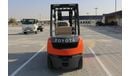 Toyota Fork lift DIESEL 2.5 TON, 3 STAGE W/ SIDE SHIFT 3 LEVER,4.7M LIFT HEIGHT MY23