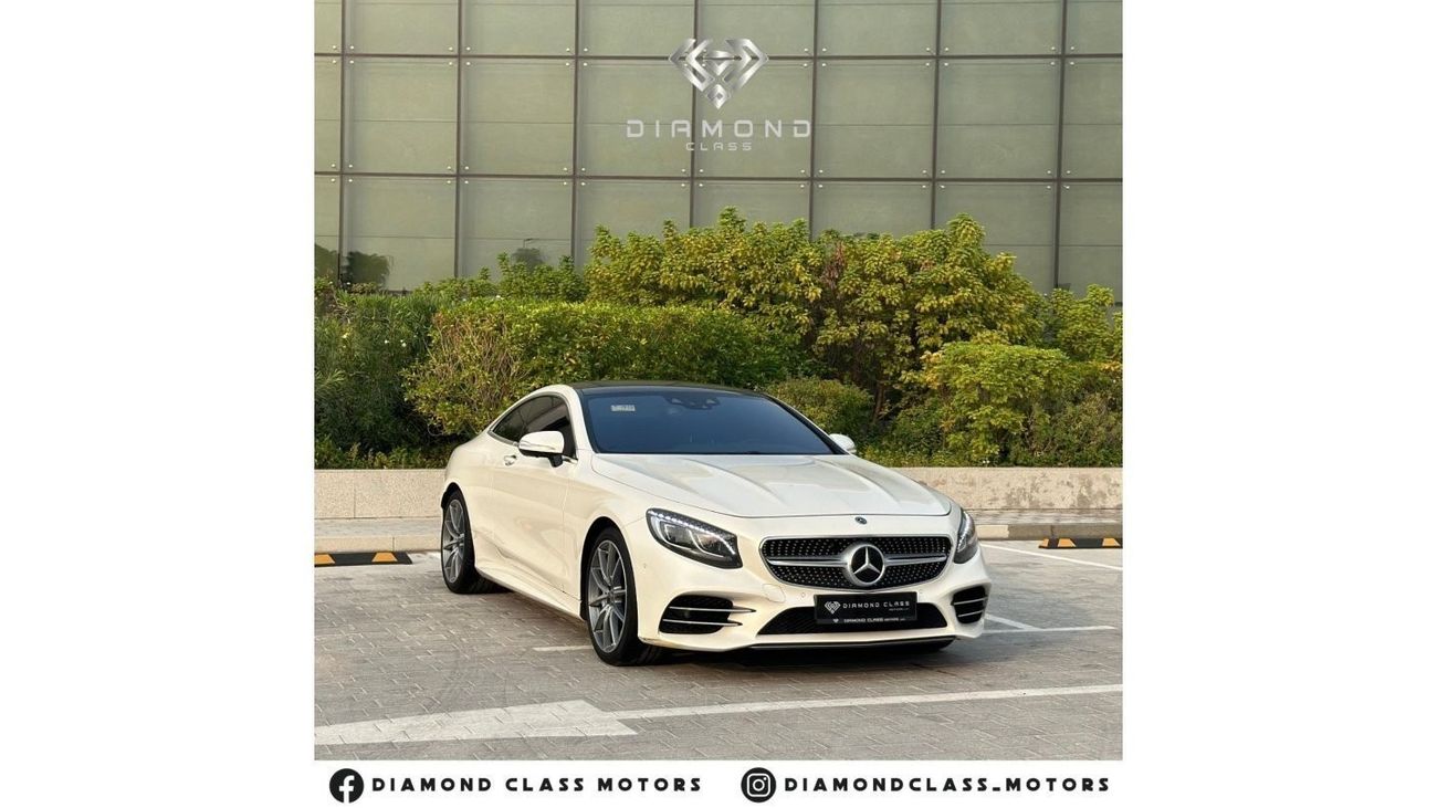 Mercedes-Benz S 560 Coupe Mercedes S560 Coupe AMG  Full Option GCC 75,000 Km  Under Warranty Full Service History No paint, No