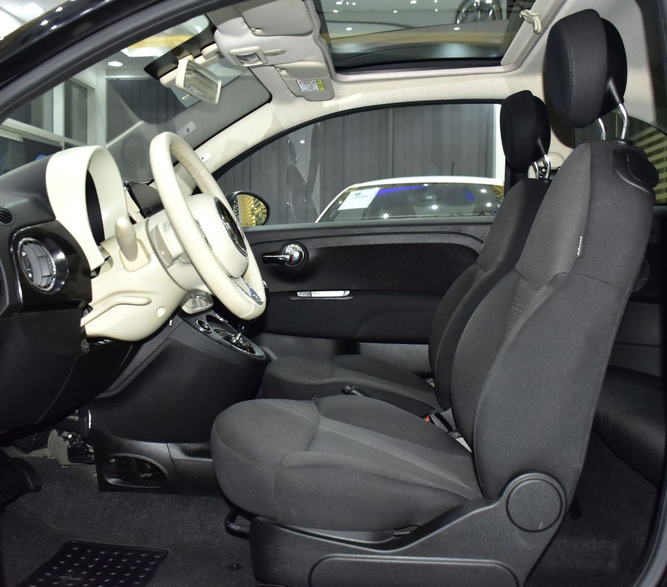 فيات 500 EXCELLENT DEAL for our Fiat 500 Dolcevita ( 2023 Model ) in Black Color GCC Specs