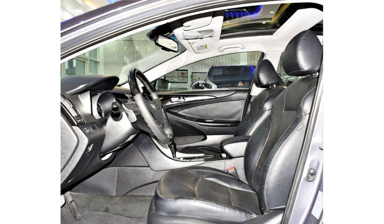 هيونداي سوناتا ONLY 95000 KM!! Hyundai Sonata 2013 Model!! in Grey Color! GCC Specs