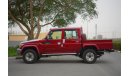 تويوتا لاند كروزر بيك آب 79 DOUBLE CAB LX  LIMITED V8 4.5L TURBO DIESEL 6 SEAT 4WD MANUAL TRANSMISSION