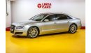 Audi A8 Audi A8L 3.0T 2013 GCC under Warranty with Zero Down-Payment.