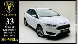 Ford Focus LEATHER SEATS + NAVIGATION + ALLOY WHEELS / GCC / 2018 / UNLIMITED MILEAGE WARRANTY!!! / 655 DHS P.M