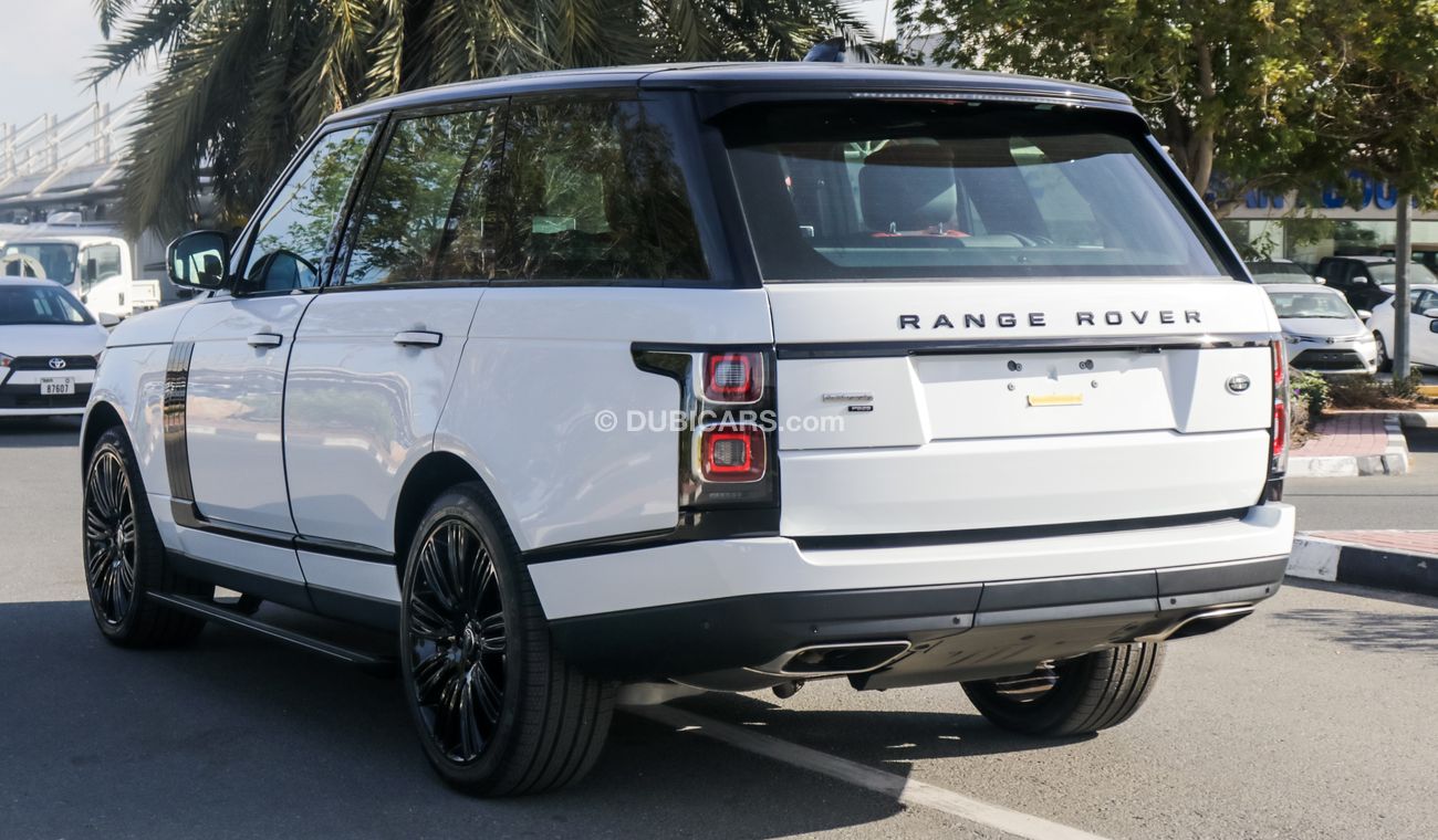 Land Rover Range Rover full options 3DVD (BLACK EDITION) 2020 include costumes