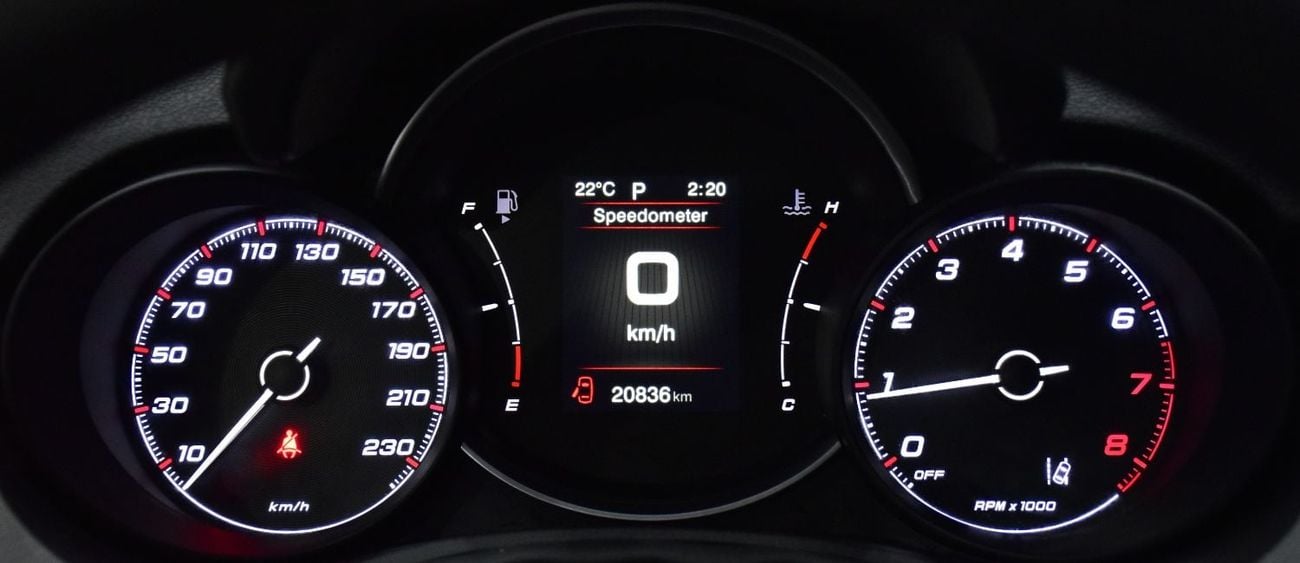 Fiat 500X EXCELLENT DEAL for our Fiat 500x ( 2023 Model ) in Red Color GCC Specs