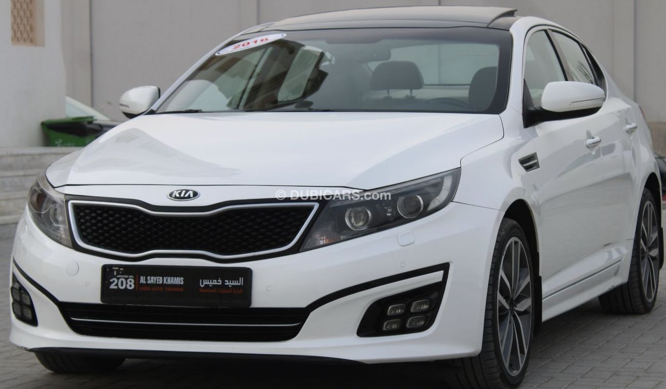 Kia Optima EX Deluxe Kia Optima 2016 GCC in excellent condition, full option, without accidents