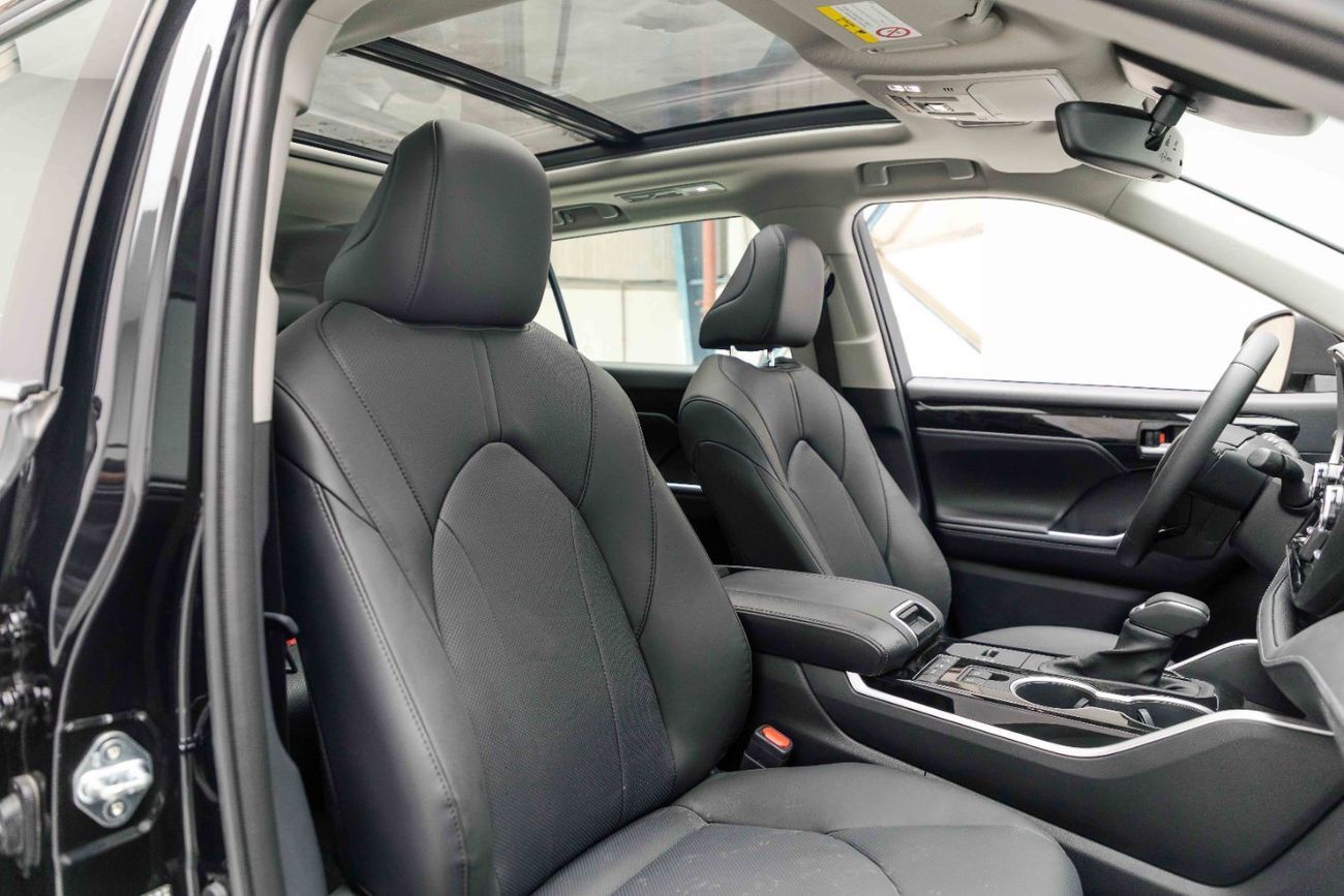 تويوتا هايلاندر Luxury 2.5L - Hybrid - Black Inside Black | Export Only