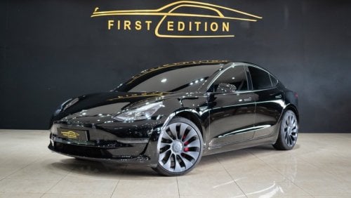 Tesla Model 3 2023 ll Model 3 Performance ll Gcc ll 37,000Km ll Local Delar Warranty