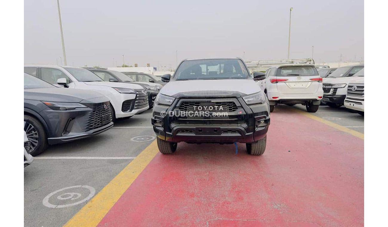 تويوتا هيلوكس D/cab P/up 4x4 2.8L Diesel - A/T - 23YM - GRS - BLK_BLK (EXPORT OFFER)