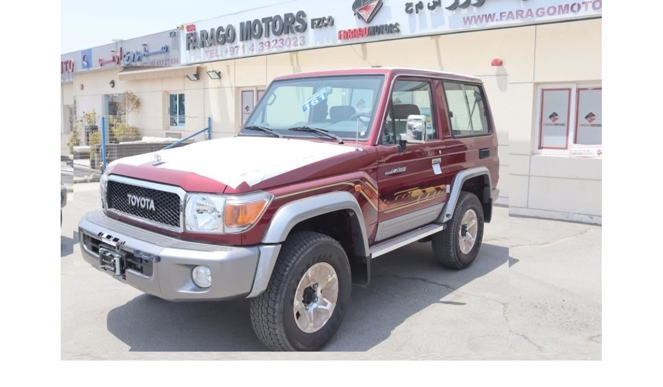 تويوتا لاند كروزر هارد توب TOYOTA HARD TOP GRJ 71 4.0 V6 WINCH ALLOY DIFF LOCKS OVER FENDER CAPSULE