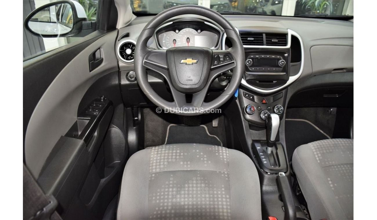 شيفروليه أفيو EXCELLENT DEAL for our Chevrolet Aveo ( 2019 Model! ) in White Color! GCC Specs