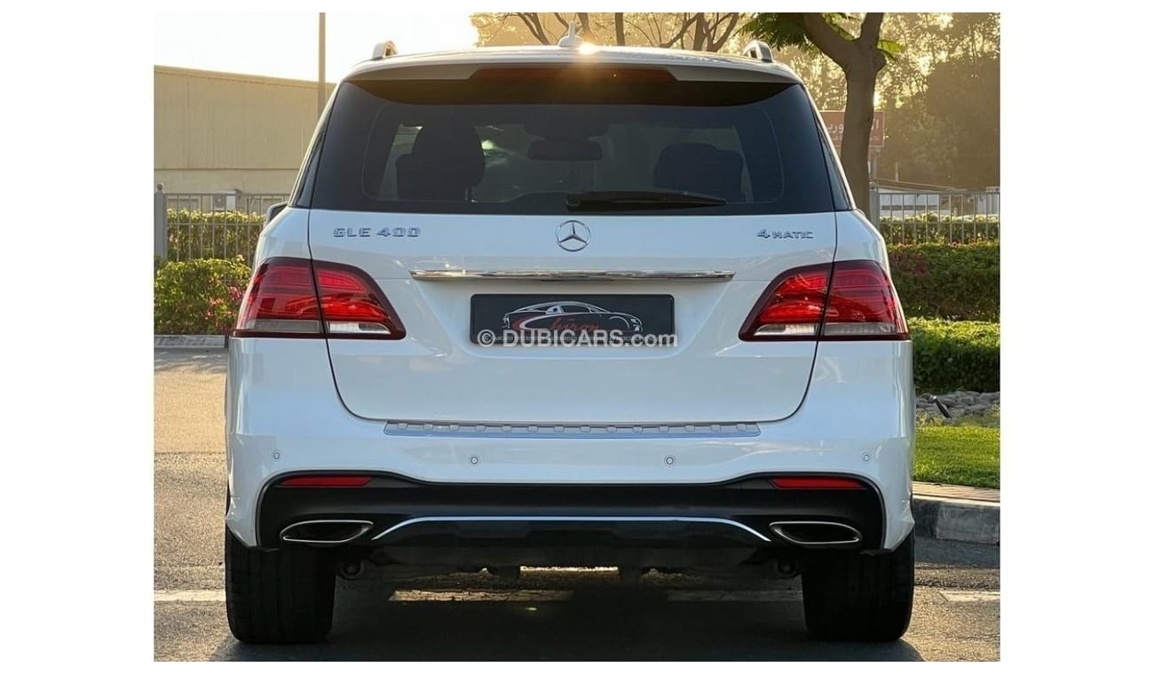 مرسيدس بنز GLE 400 AMG MERCEDES BENZ GLE400 2016 GCC 4MATIC FULL OPTIONS WITH ONE YEAR DEALER WARRANTY