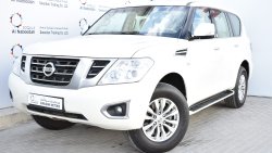 Nissan Patrol 5.6L SE V8 2015 GCC  NAVIGATION WARRANTY FREE INSURANCE AND REGISTRATION