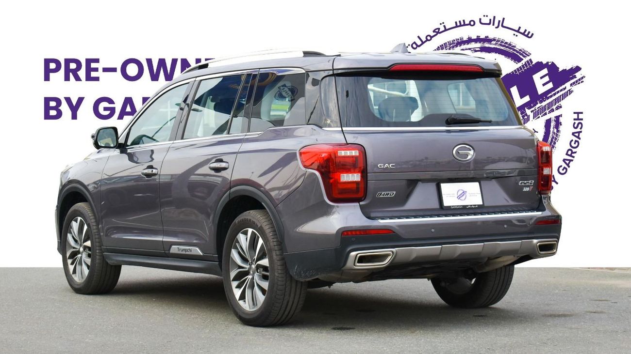 Used GAC GS8 GL 2.0T 2021 Warranty Service History 2021 for sale