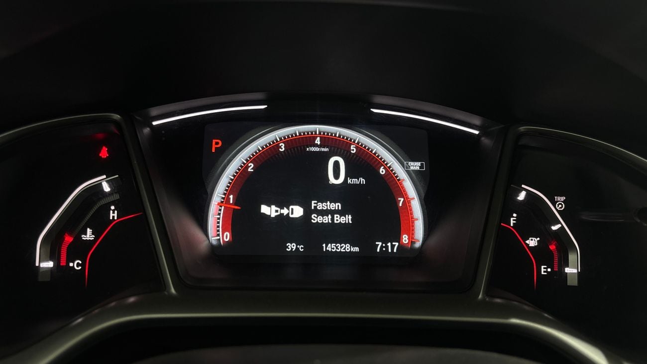 Honda Civic RS 2018 | AED 742/Month | 0 DP | 30 Day Return | Warranty | Service History