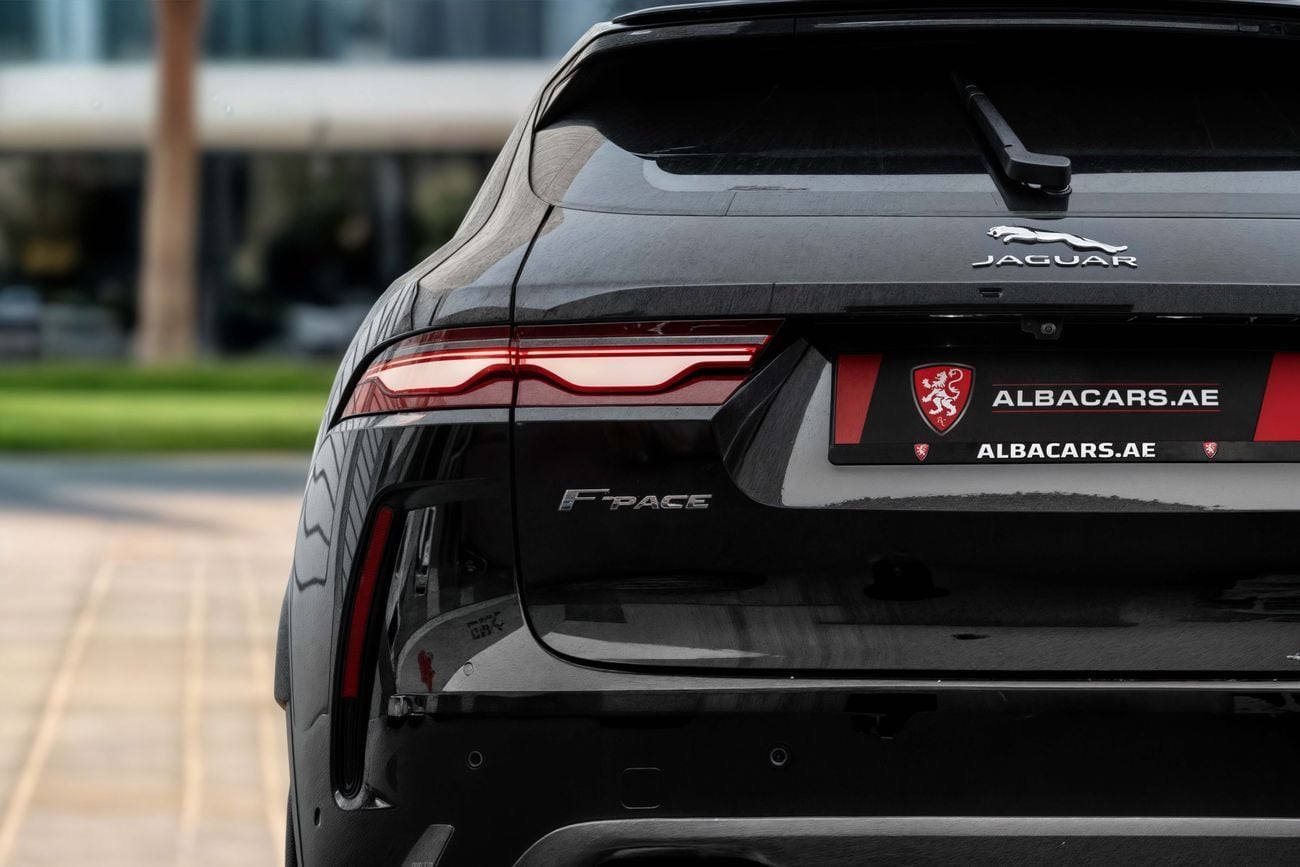 Jaguar F Pace F-Pace SVR | 5,386 P.M | 0% Downpayment | FULL AL TAYER HISTORY! | Ramadan Offer!
