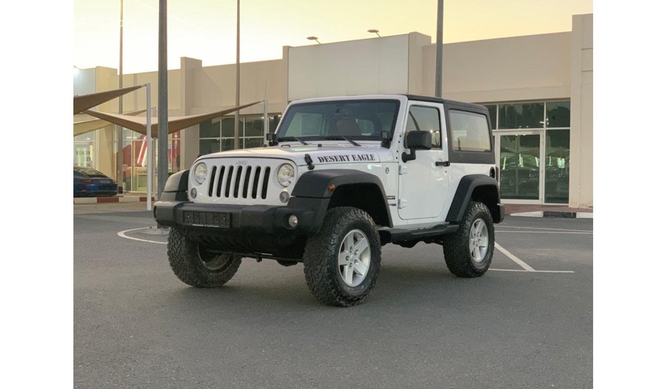 Jeep Wrangler جيب رانجلر موديل 2018 خليجي بحالة الوكالة