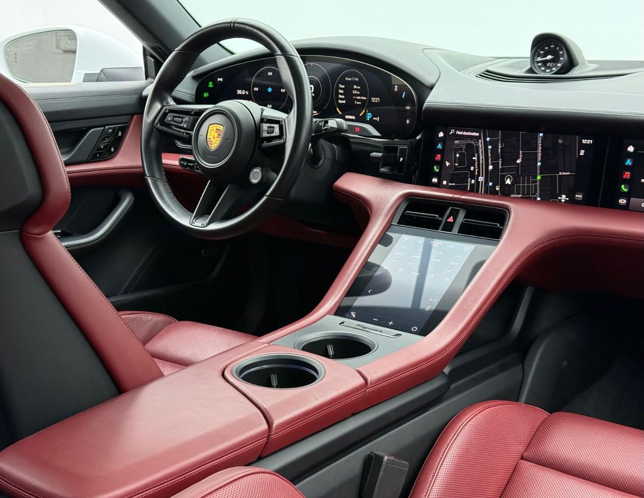 Porsche Taycan 4S 2021 Porsche Taycan 4S, 2029 Porsche Battery Warranty, Full Porsche Service History, GCC